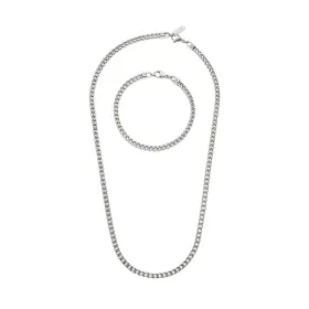 Kaklarotas un aproces komplekts One Jewels OAMN4103SS Sudrabains